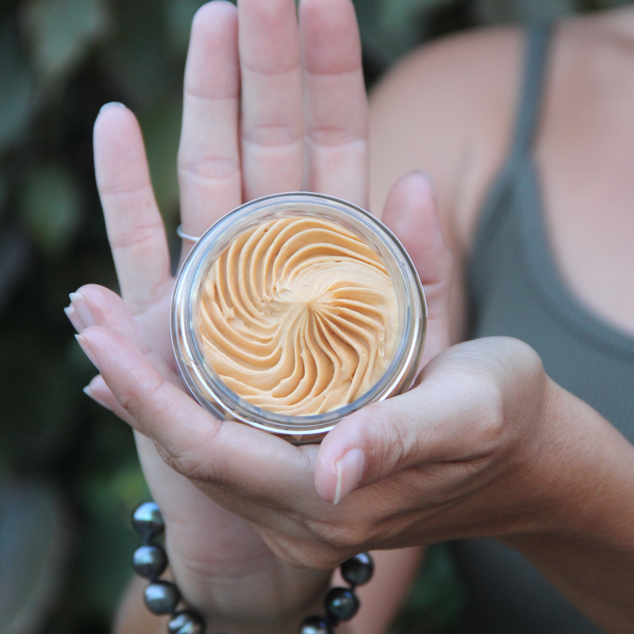 Chantilly de karité pailletée