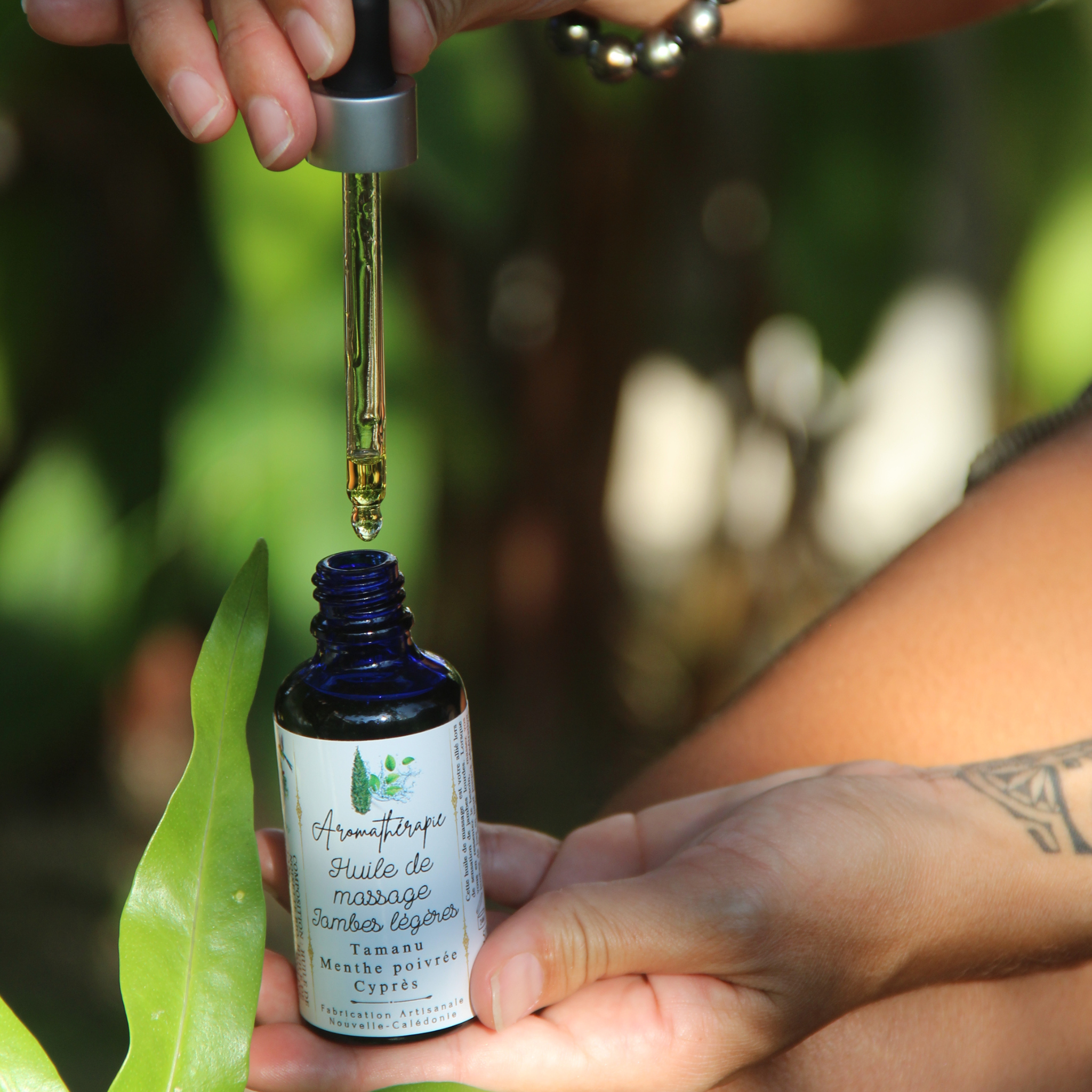 Huile de massage Jambes légères