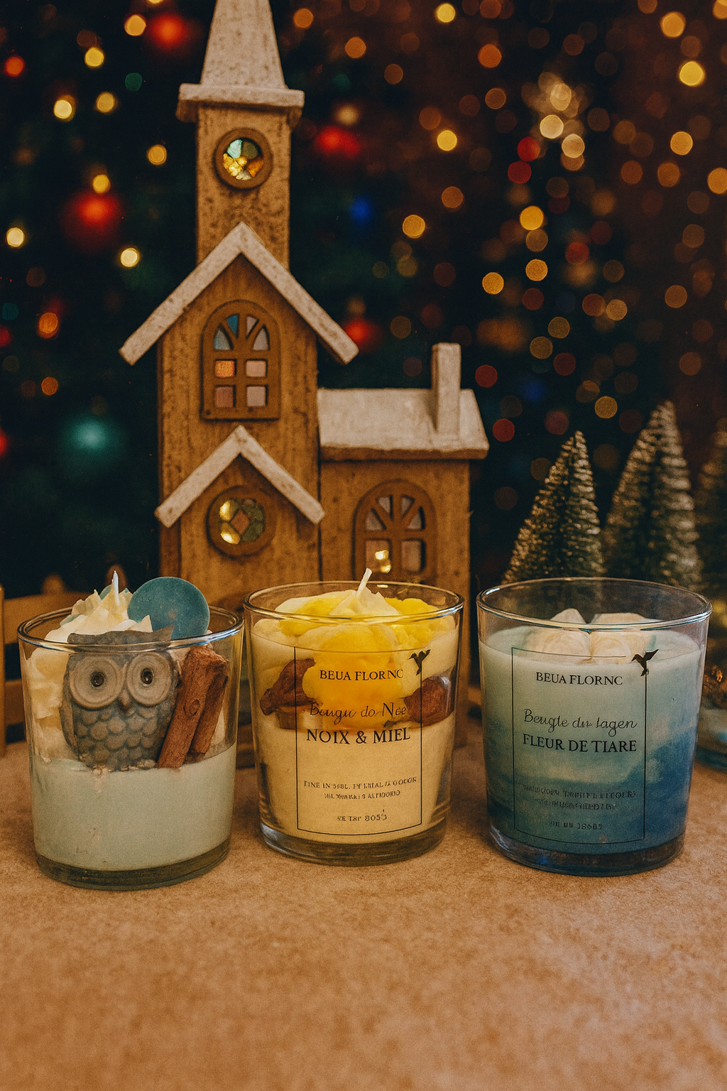 Bougies de Noël
