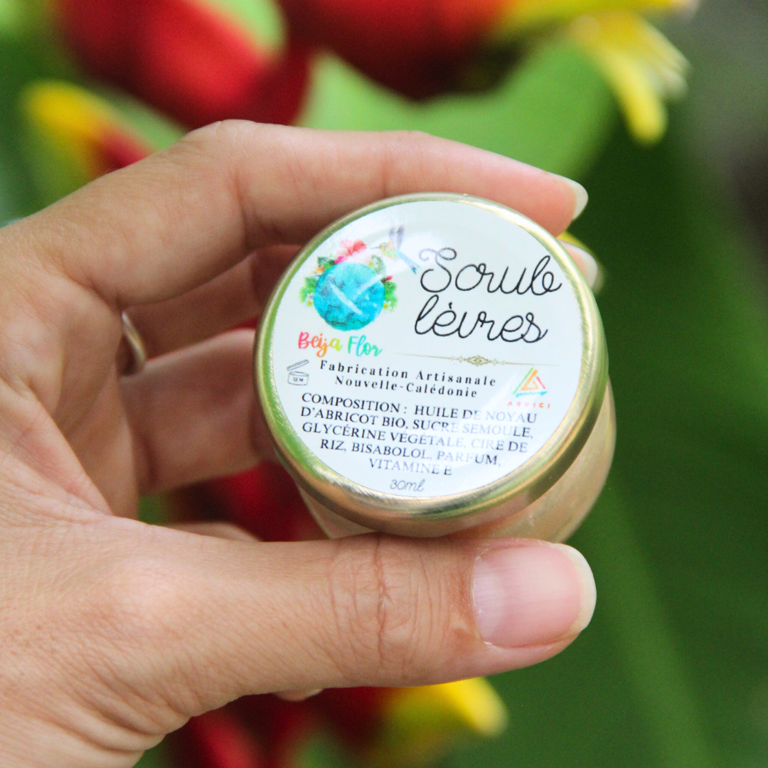 Scrub lèvres - exfoliant