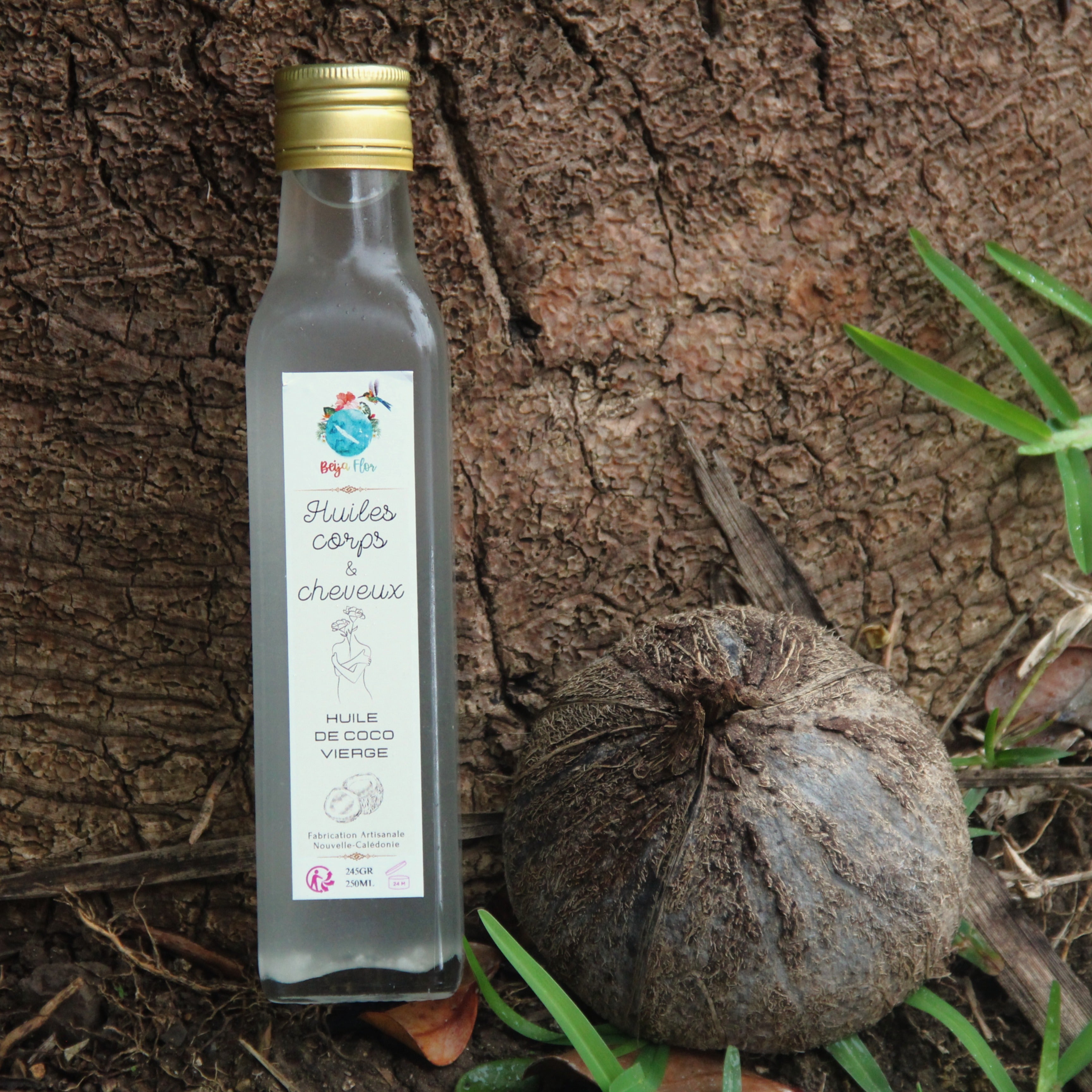 Huile de coco vierge