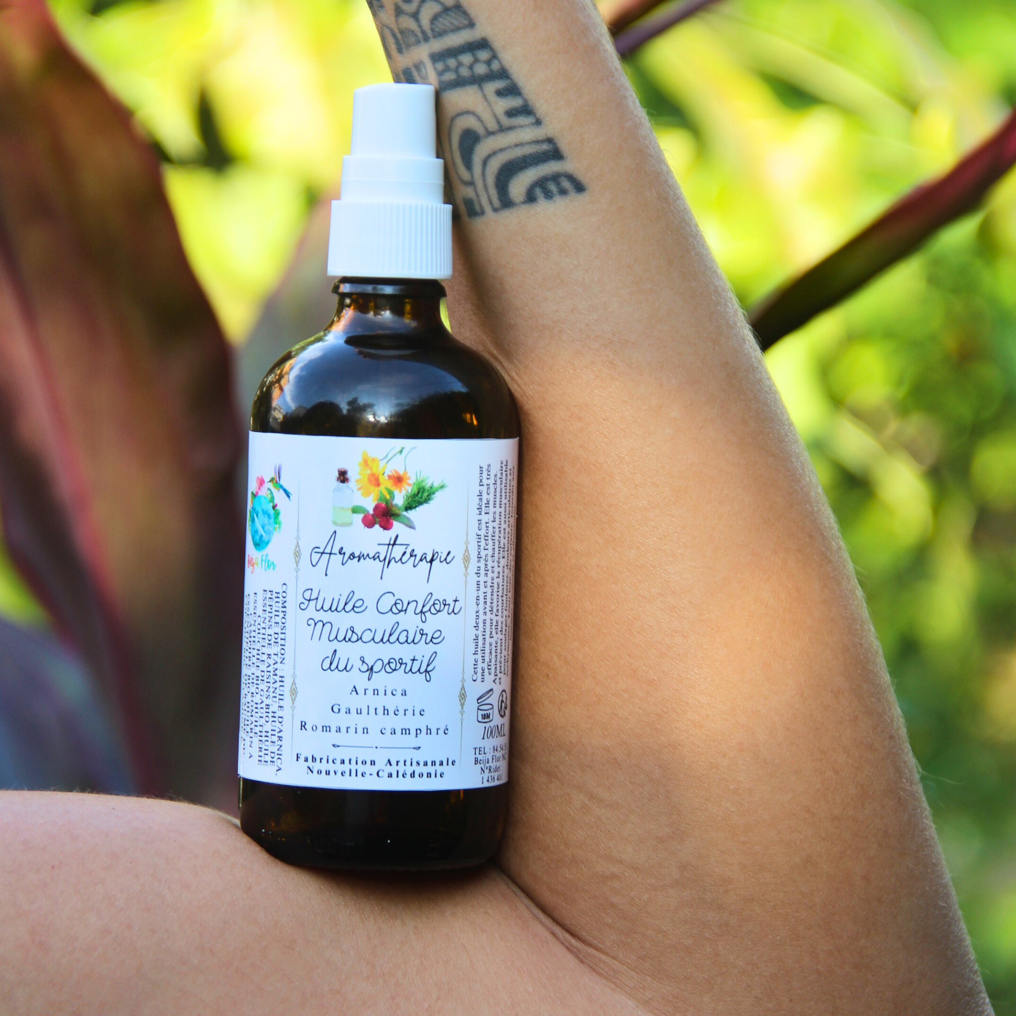 Huile confort musculaire